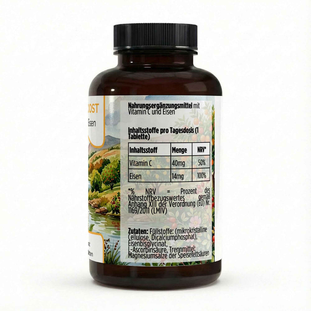 Produkt ​POWER BOOST von Herba Pascua (KI-generierte Produktdarstellung)