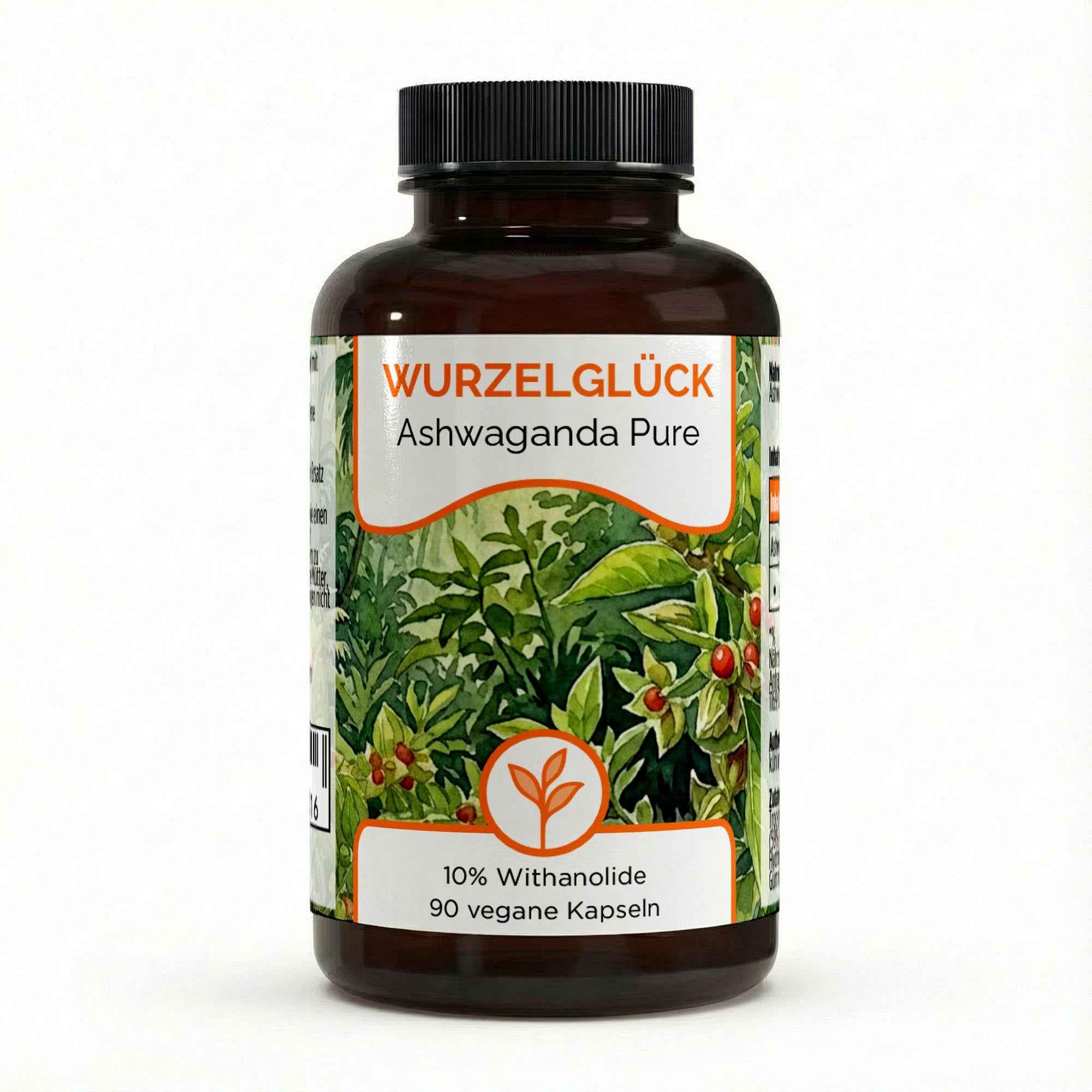 Produkt ​WURZELGLÜCK PUR von Herba Pascua (KI-generierte Produktdarstellung)