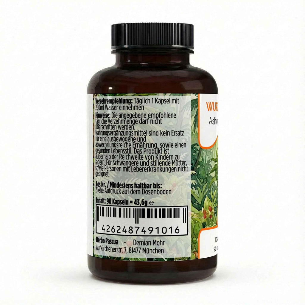 Produkt ​WURZELGLÜCK PUR von Herba Pascua (KI-generierte Produktdarstellung)