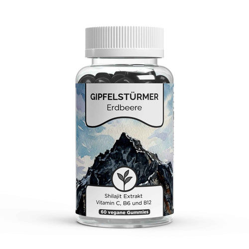 Shilajit-Gummies-GIPFELSTUERMER-Erdbeere-Herba-Pascua-Produktansicht