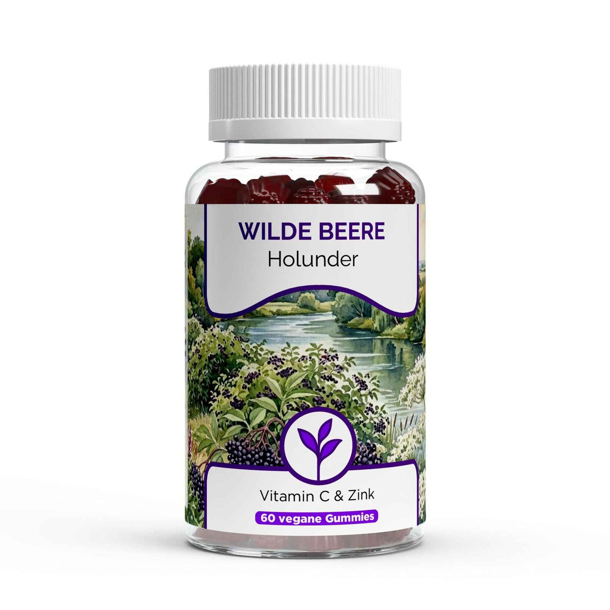 Zink-Gummies-WILDE-BEERE-Holunder-Herba-Pascua-Produktansicht